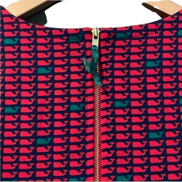 Vineyard Vines logo patterned dress. Girls size 14. - Picture 9 of 10